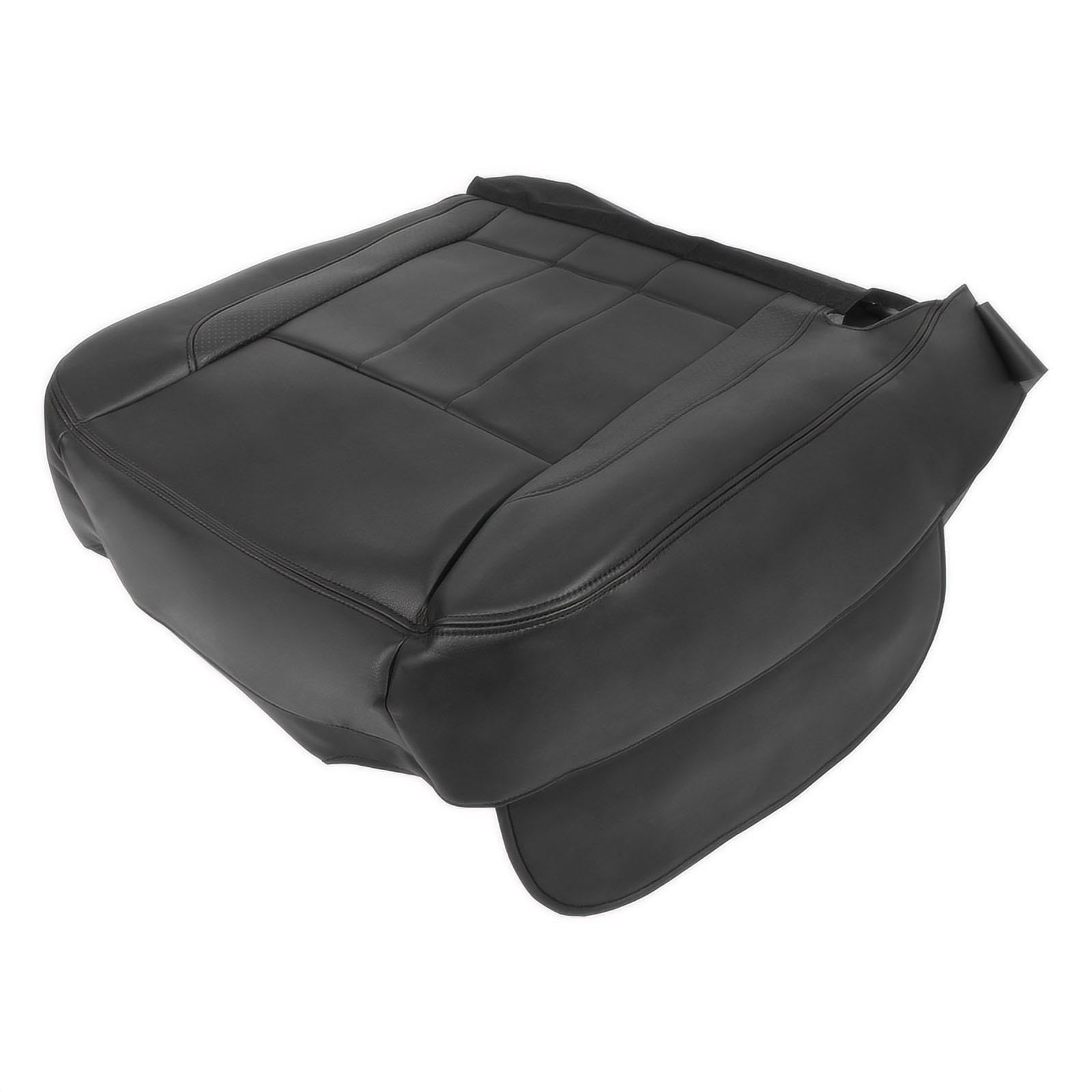 Couvre siège auto en cuir noir premium pour un confort élégant de votre voiture