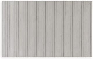 WohnDirect Nachhaltige Bambus Badematte Hellgrau - rutschfestes Zero Waste Produkt - Badevorleger, Duschvorleger 50 x 80 cm