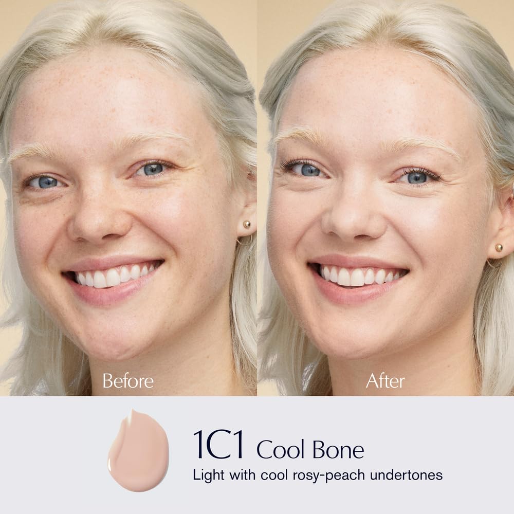 Estée Lauder Futurist Hydra Rescue Moisturizing Foundation Makeup SPF 45 for a 12-Hour Glow, 1.2 Fl Oz - Image 2