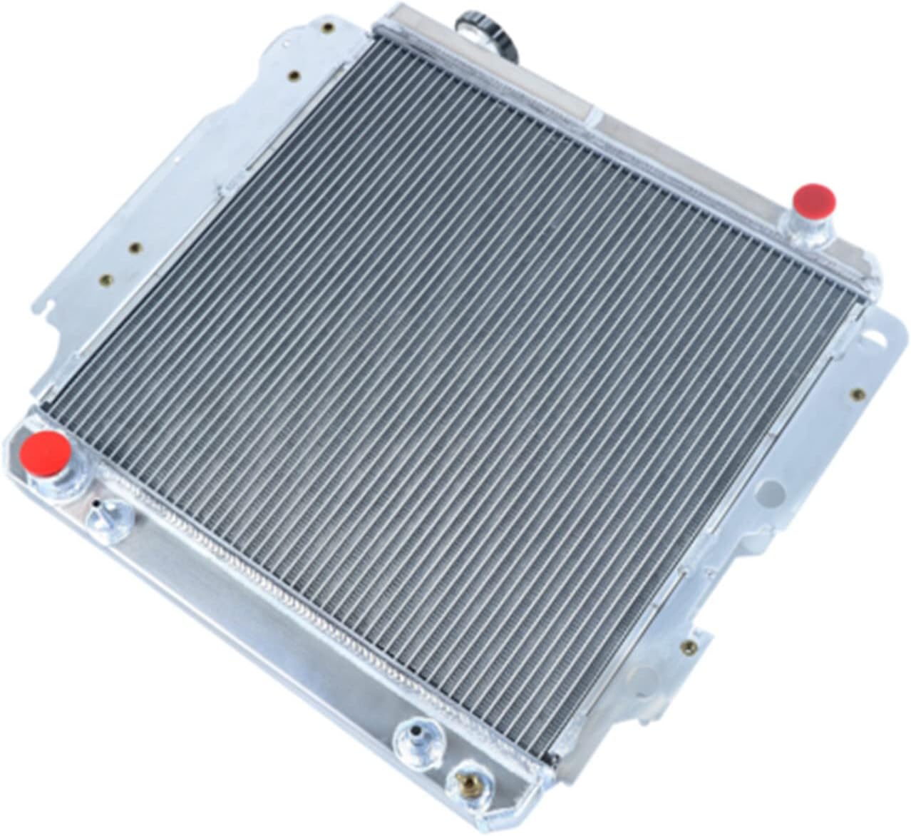 3 Row Full Aluminum Cooling Radiator Compatible with 1987-2006 Jeep Wrangler, 1997-2006 TJ