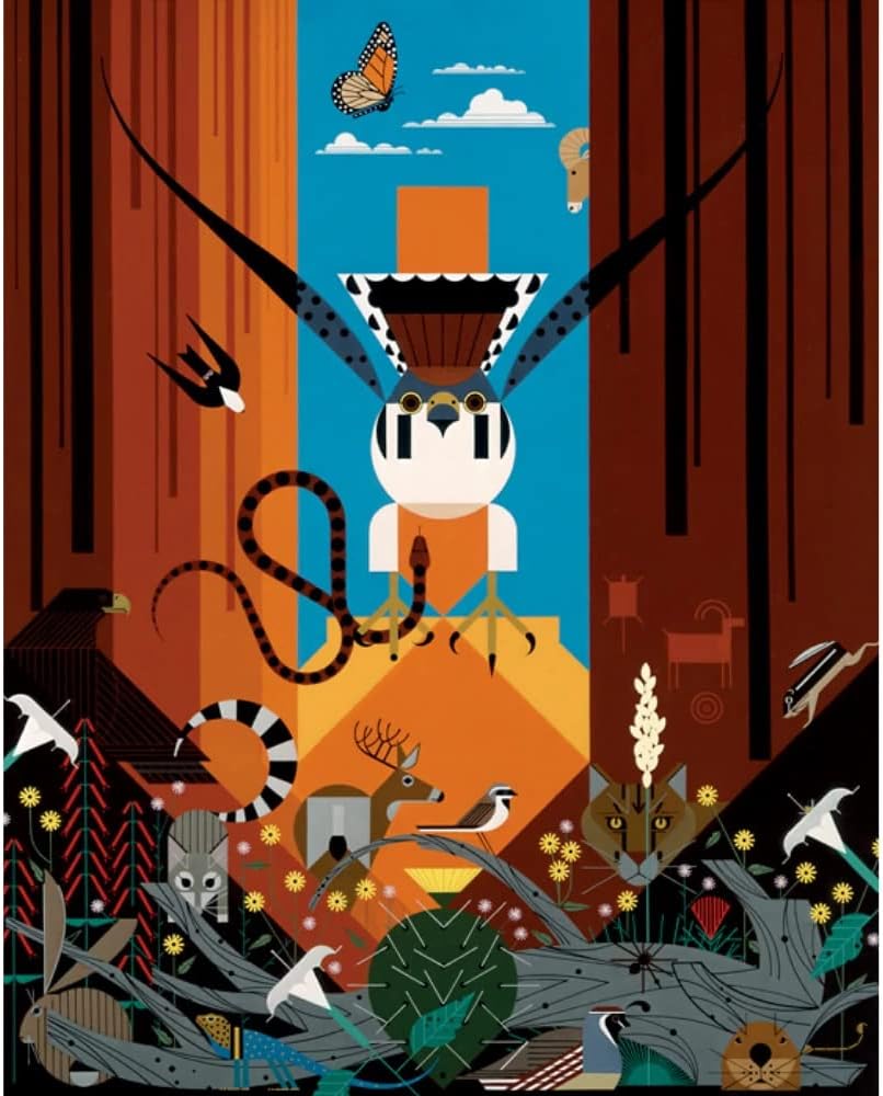 Charley Harper: Canyon Country 1000-Piece Jigsaw Puzzle (Jigsaw)