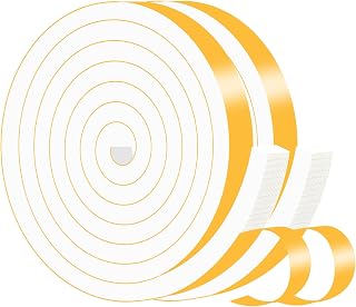 Foam Tape,Weather Stripping,High Density CR,Soundproof,3/4 in x 3/8 in x 13Ft