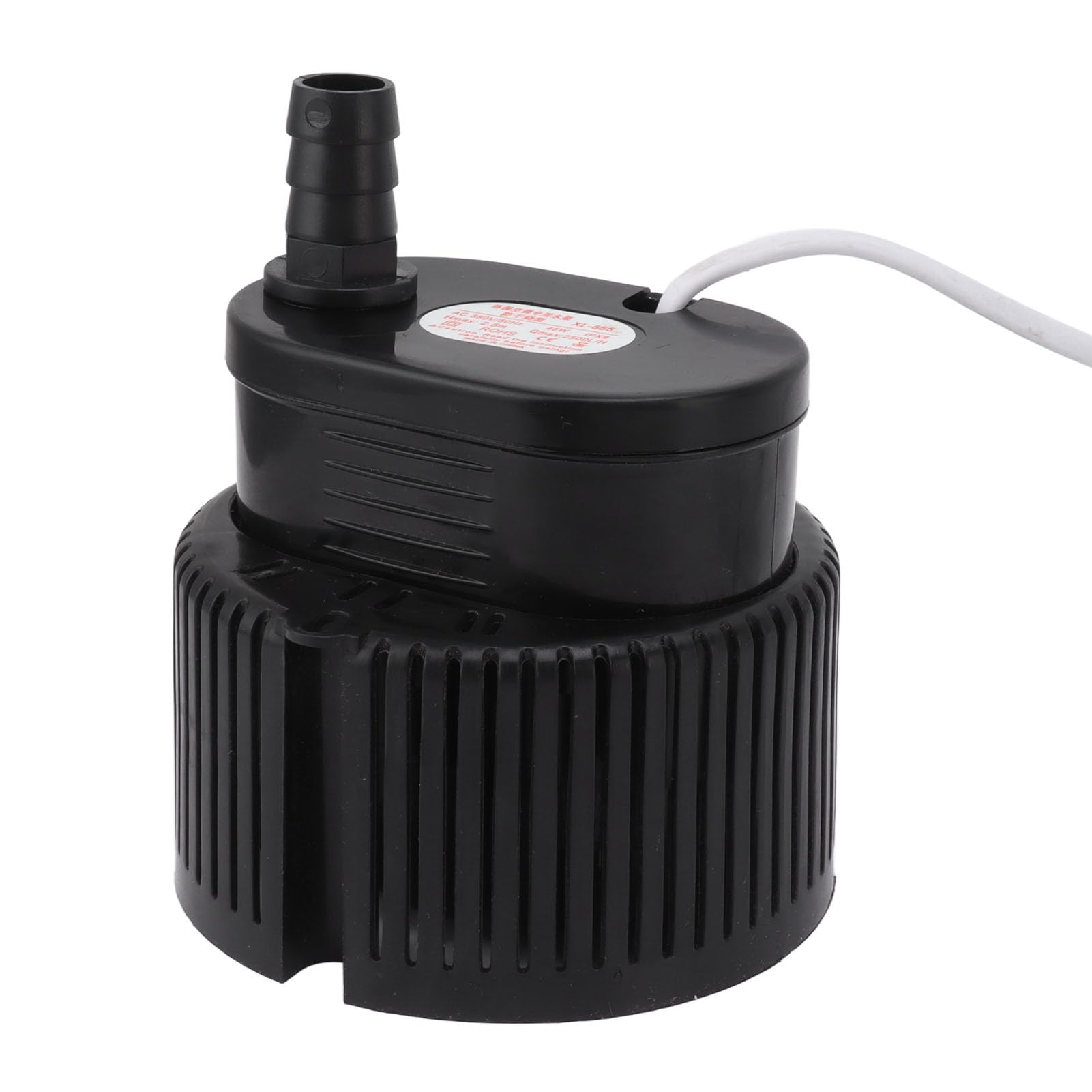 Pompa sommergibile 45W 380V Uscita stabile a basso rumore Custodia in plastica Pompa acqua silenziosa per fontana per acquario da giardino