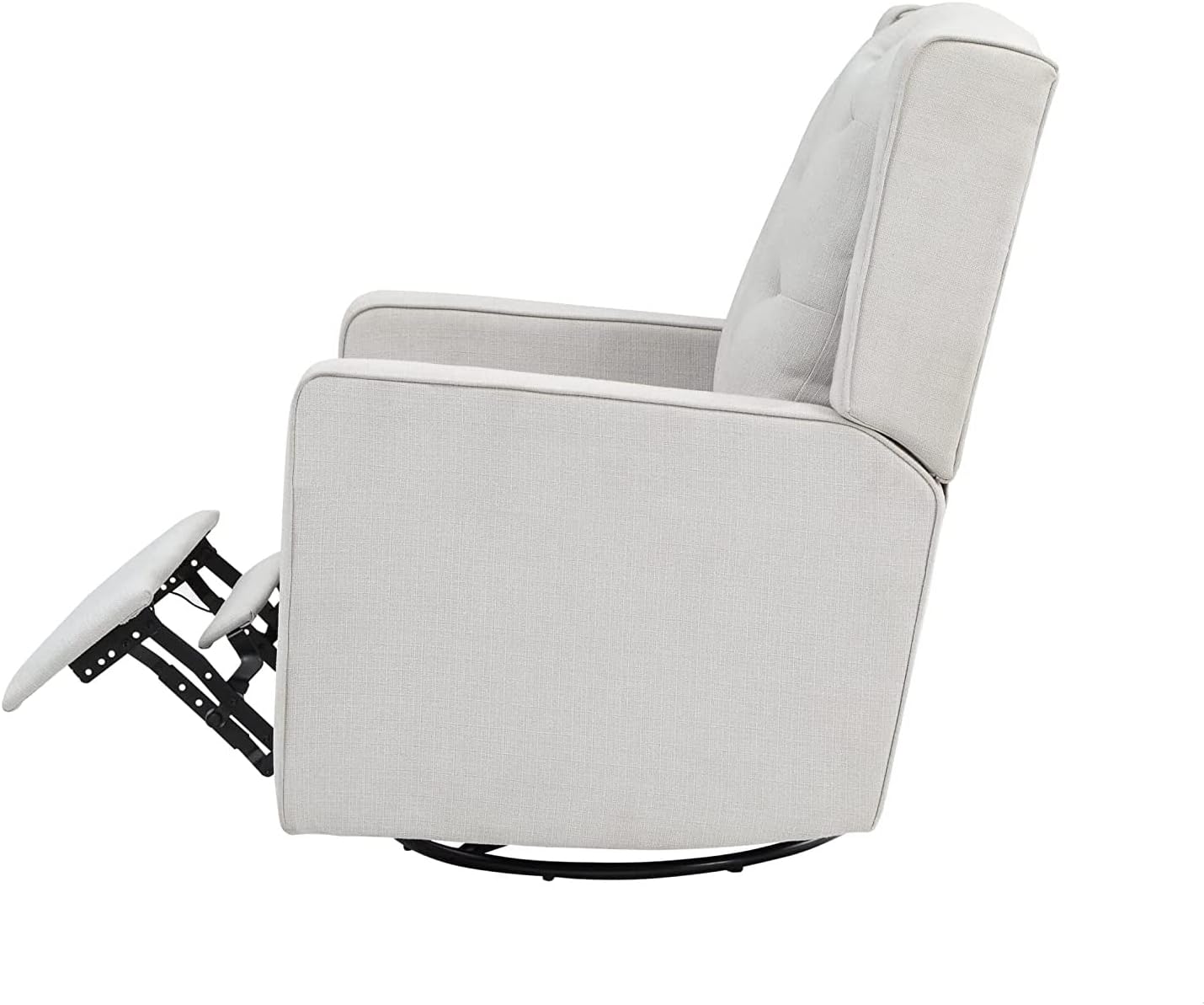 AFG Baby Furniture Ava Swivel Glider Recliner, Gray