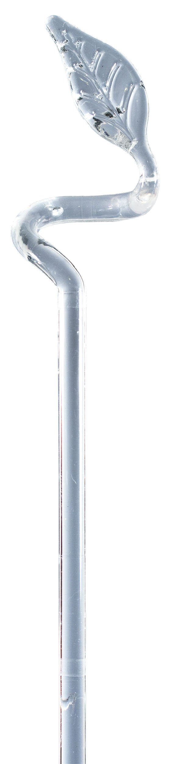 Plastic Orchid Flower Leaf Support - Clear 50cm