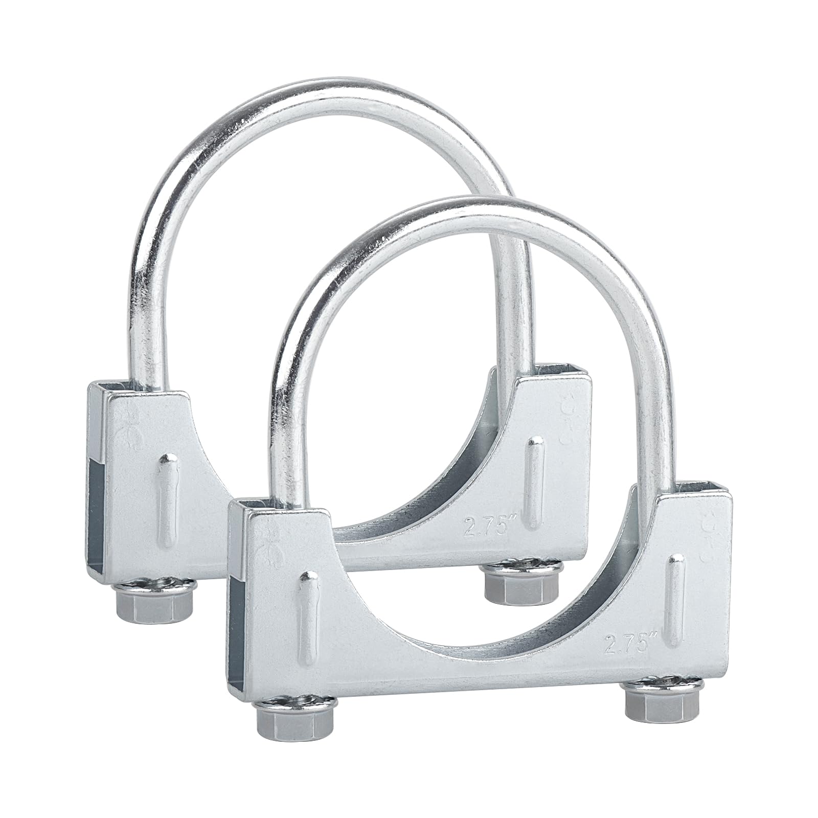 LCGP 2.75' Heavy Duty U Bolt Clamps (2-Pack)