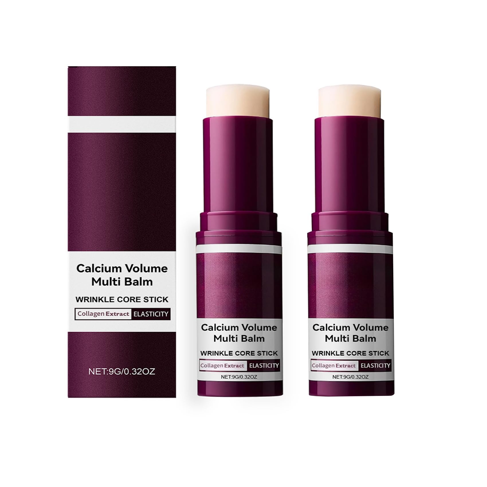 Baume Multi-Calcium Volume Anti-Âge Raffermissant et Hydratant Convient aux Yeux, au Visage et au Cou  
Baume Multi-Calc