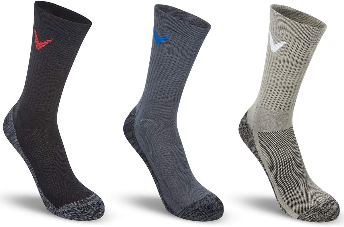 Callaway Men's Crew 3 Pack Socks
