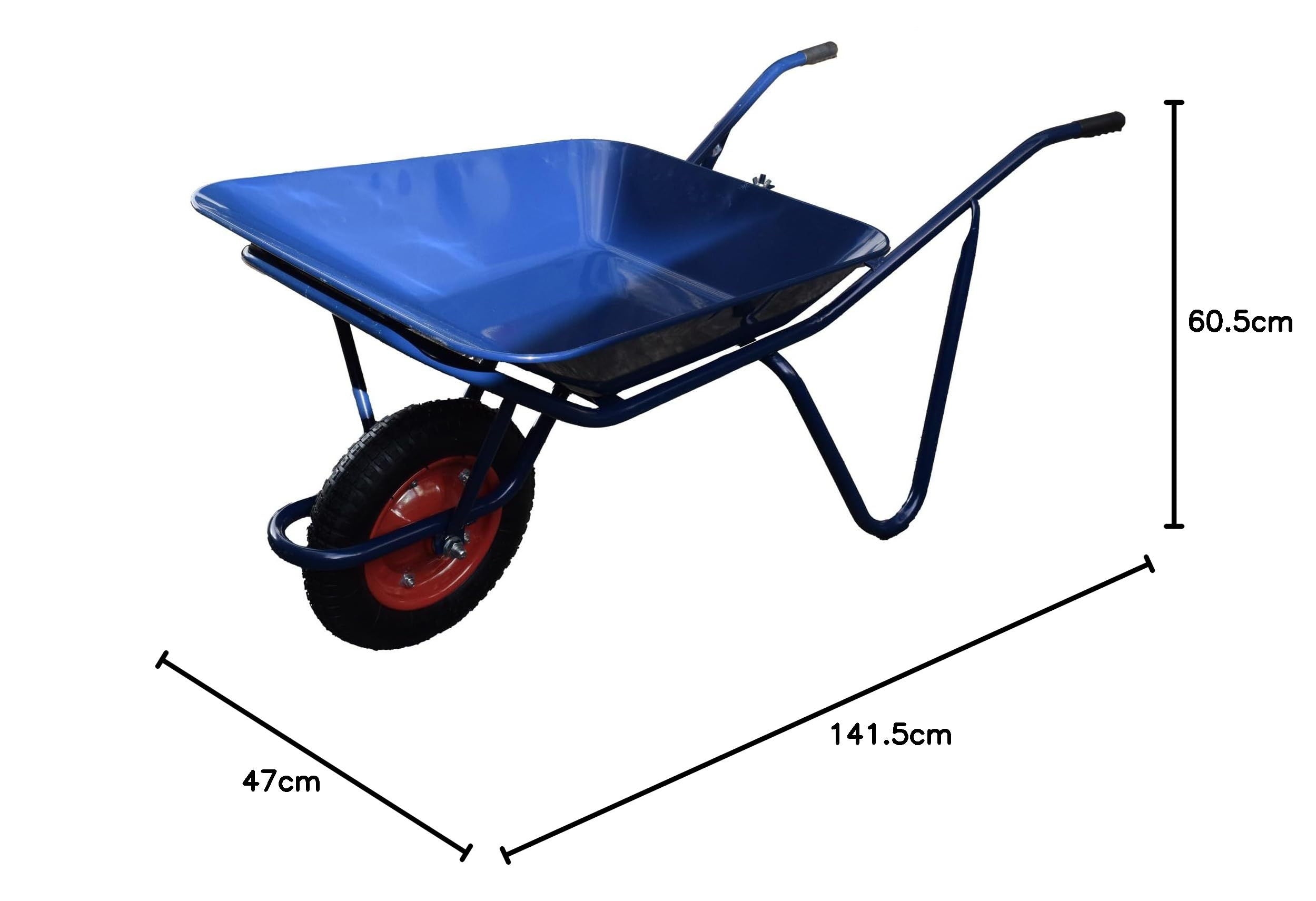 Amazon.co.jp: 【業界最安値】多用途高耐荷重一輪車 耐荷重120kg 水