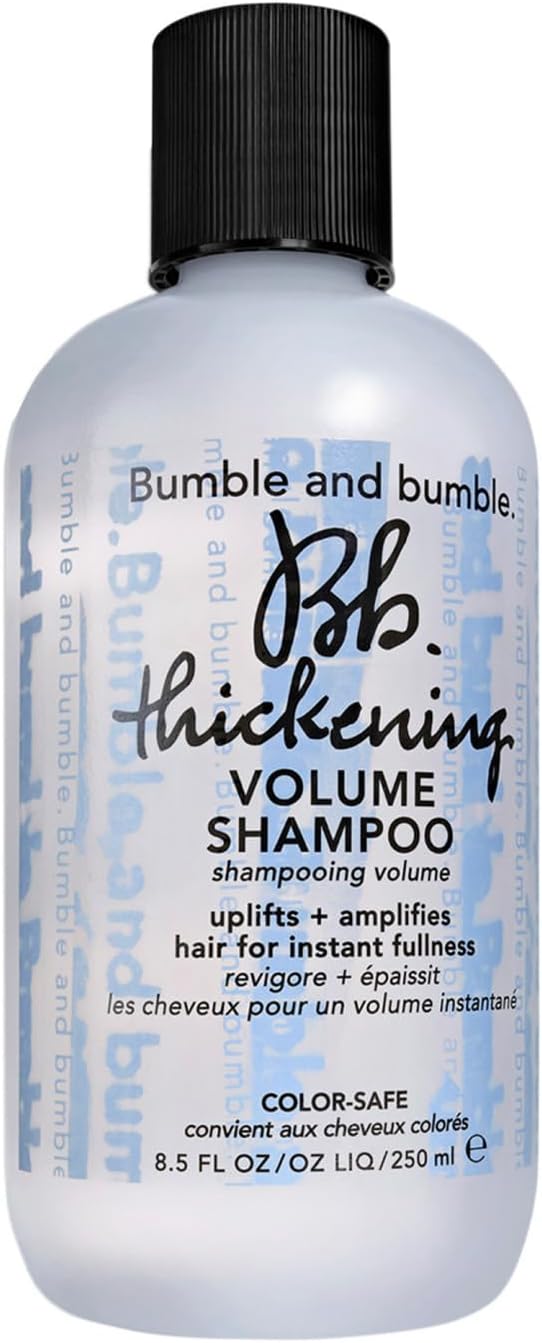 Thickening Volumizing Shampoo | For Instant Fullness | Moisturizing | Color Safe | Straight to Wavy, 8.5 Fl Oz