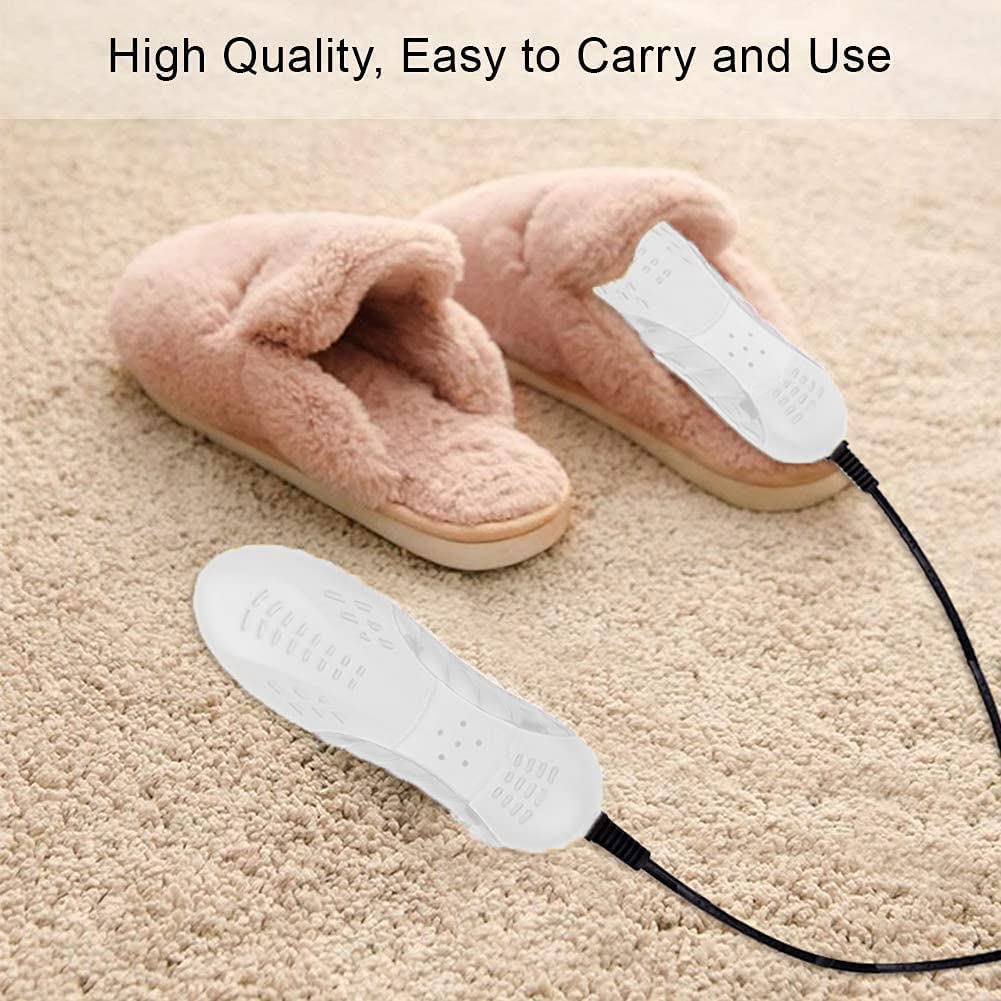 Secador Zapatos, Zapatos Calentador, Secador de Pies, Secador de Botas Eléctrico, Desodorante con Olor Deshumidifica el Dispositivo Calentador de Zapatos, Portátil del Hogar Eléctrico