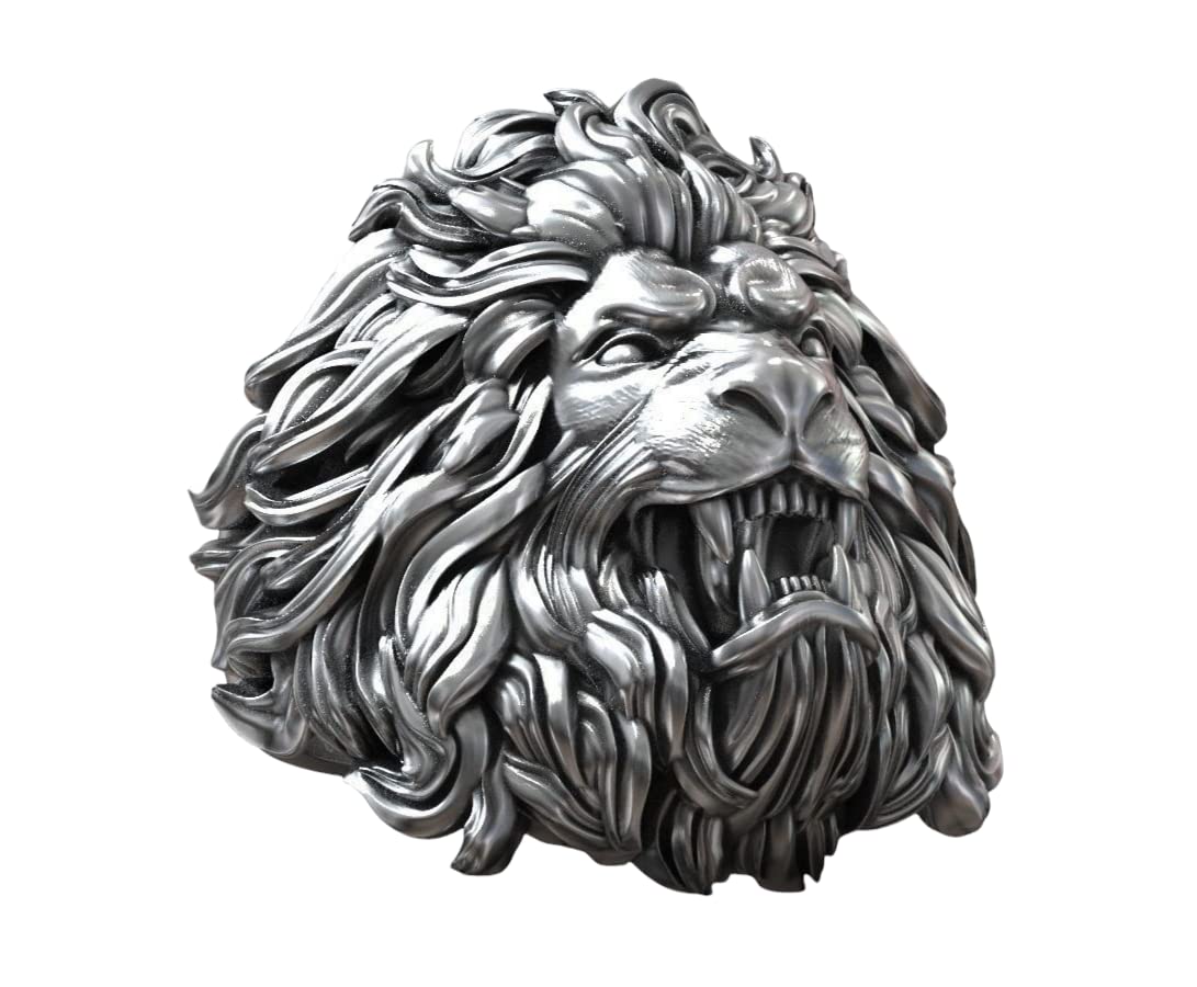 Carat Sutra RARE PRINCE Unique Designed Ferocious Lion Ring | Men & Women Silver Ring | Sterling Silver 925 Oxidized Lion Ring | Jewellery for Mens Ring, US 4.5/IND 9-10 (B0DCVMZX63) Amazon Price History, Amazon Price Tracker