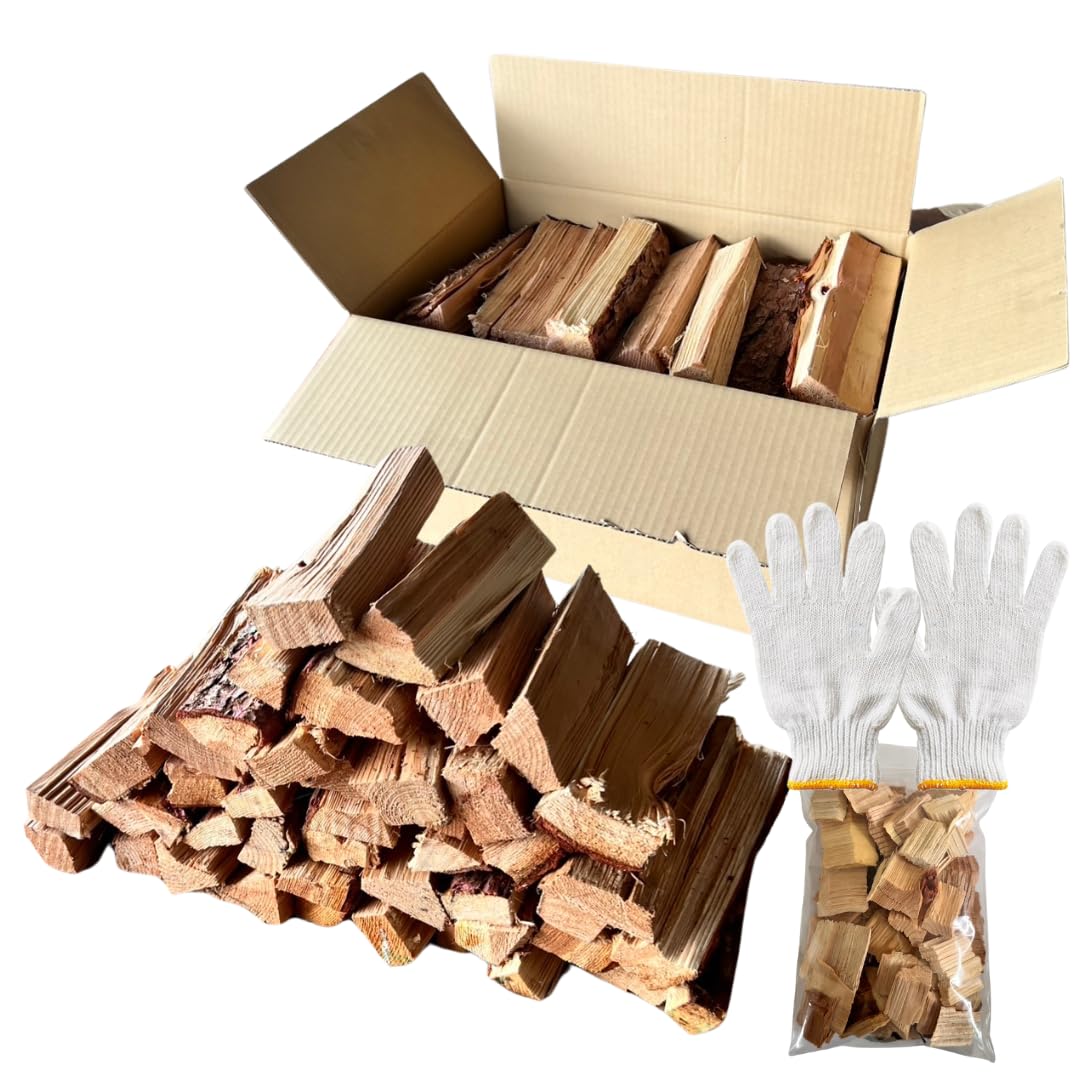 Amazon.co.jp: 【 松100％ 】 薪 15kg~16kg｜ 焚き付け 焚火 キャンプ