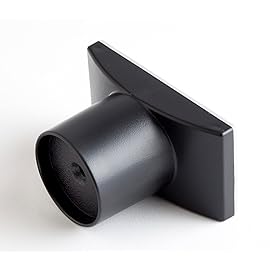 Wall Nanny Extender 4 Inch Baby Gate Extension (Made in USA) Extends Pressure Mounted Gates, Protects Walls, Stabilizes Gate - for Child Pet & Dog Gates - Works on Stairs, Protector (4 Pack) Black
