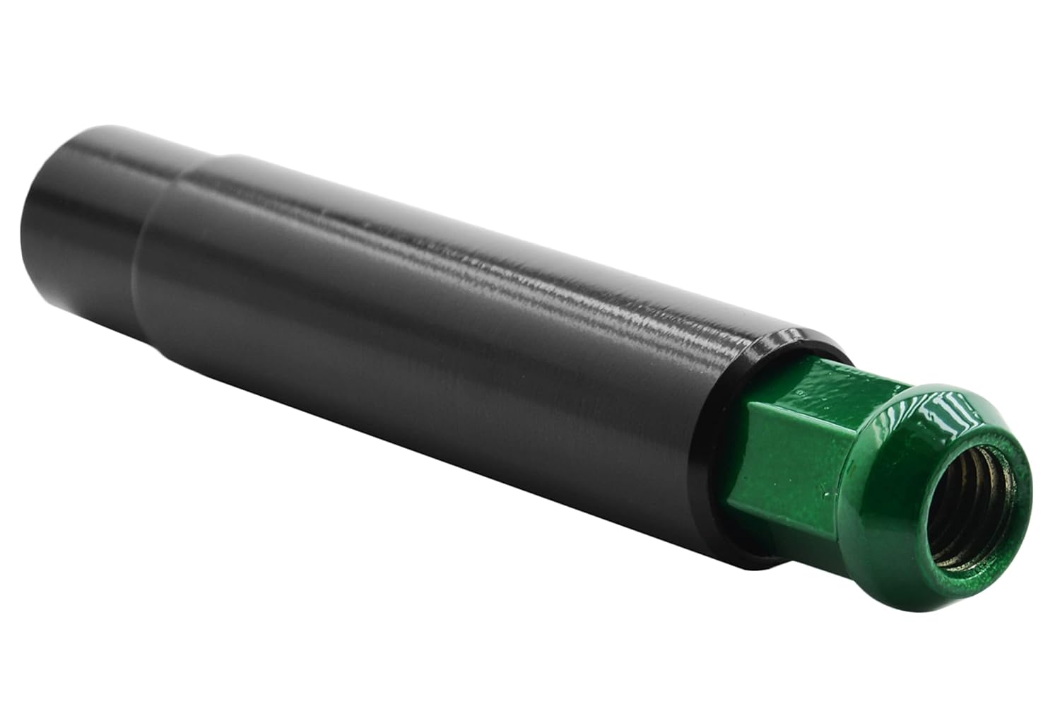 24 Gloss Forest Green Spike Steel Lug Nuts Powder Coated Custom Color 4.5 Inches Tall M14x1.5 Thread Pitch Compatible with Silverado Sierra All Models 6 Lug W/Aftermarket Wheels