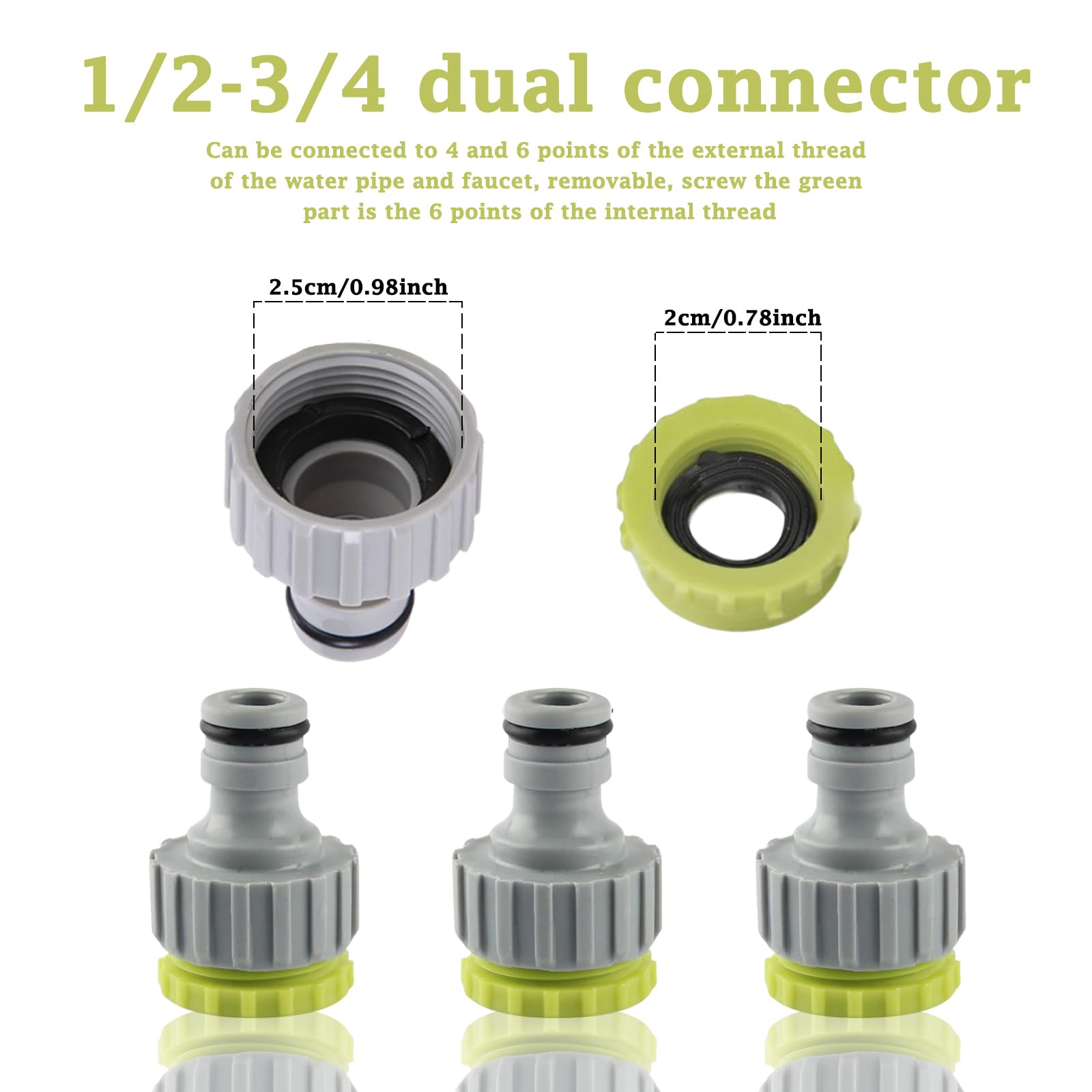 Adattatore Rubinetto A Altri Articoli Per L'irrigazione Da - Foto 5