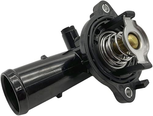 Miniatura 12 de Conjunto de carcasa del termostato del refrigerante del motor 5184651AF compatible con 2011-2015 Durango 2011-2015 Grand Cherokee 2012-2018 Wrangler