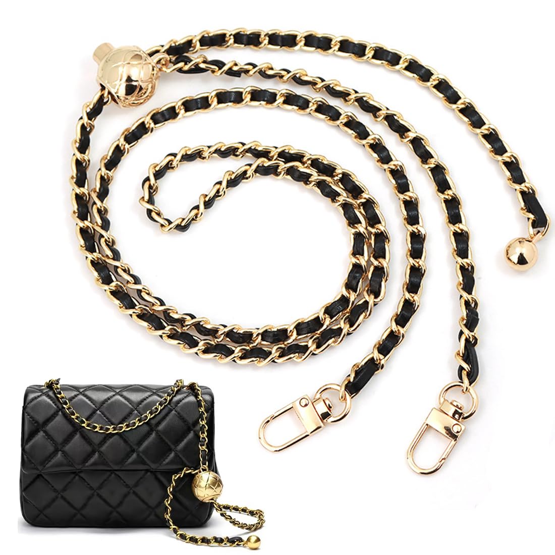 Catena Oro Per Borsa Catene Per Borse Con Uncinetti Tracolla