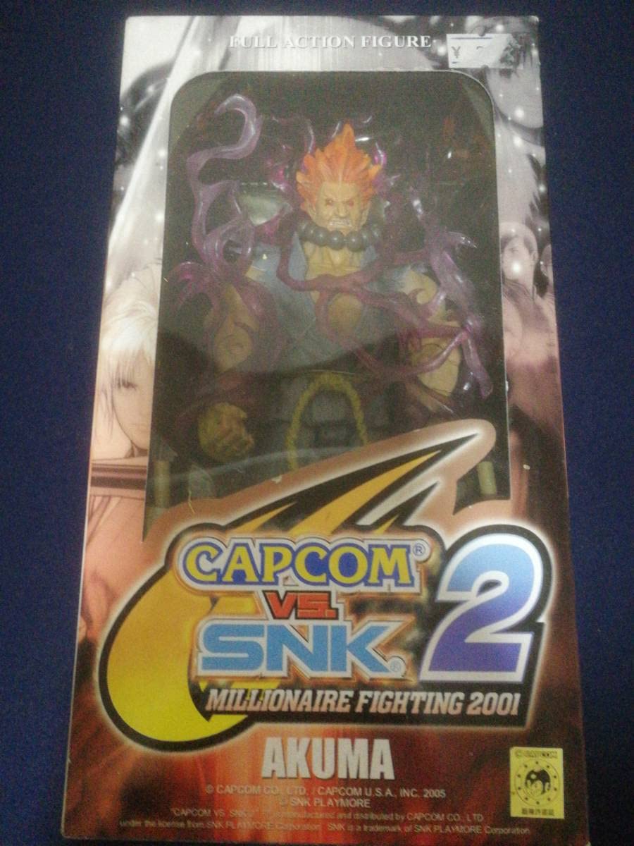 ＣＡＰＣＯＭｖｓＳＮＫ２　カプコンｖｓＳＮＫ２　豪鬼　ＡＫＵＭＡ　フィギュア Amazon.com: Capcom vs. SNK 2 Series 2 Akuma Action Figure