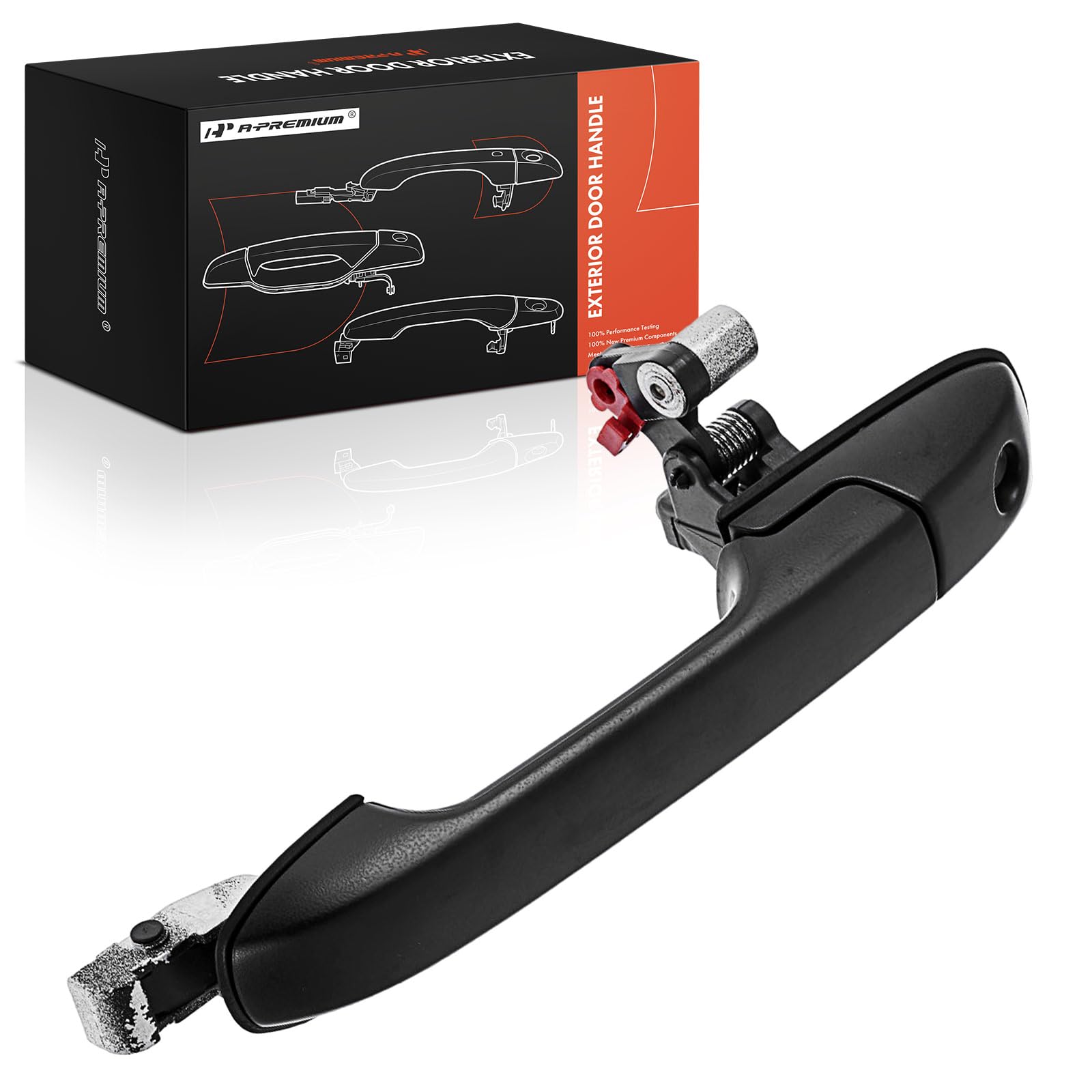 A-Premium Front Left Driver Side Exterior Door Handle with Keyhole