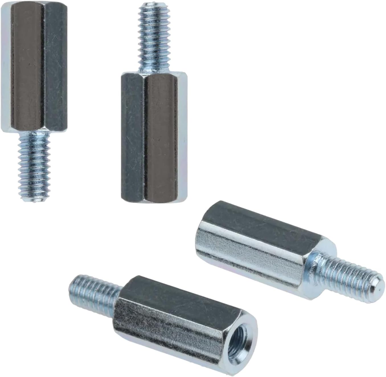 Kado Wall Mount Spacer Adapter Set for Desktop/Portable Monitor, 64pcs M4x14mm Hex Stainless Steel Standoff Spacer Screw Nut Bolt Motherboard Prototyping Accessories for PCB, Computer & Circuit Board