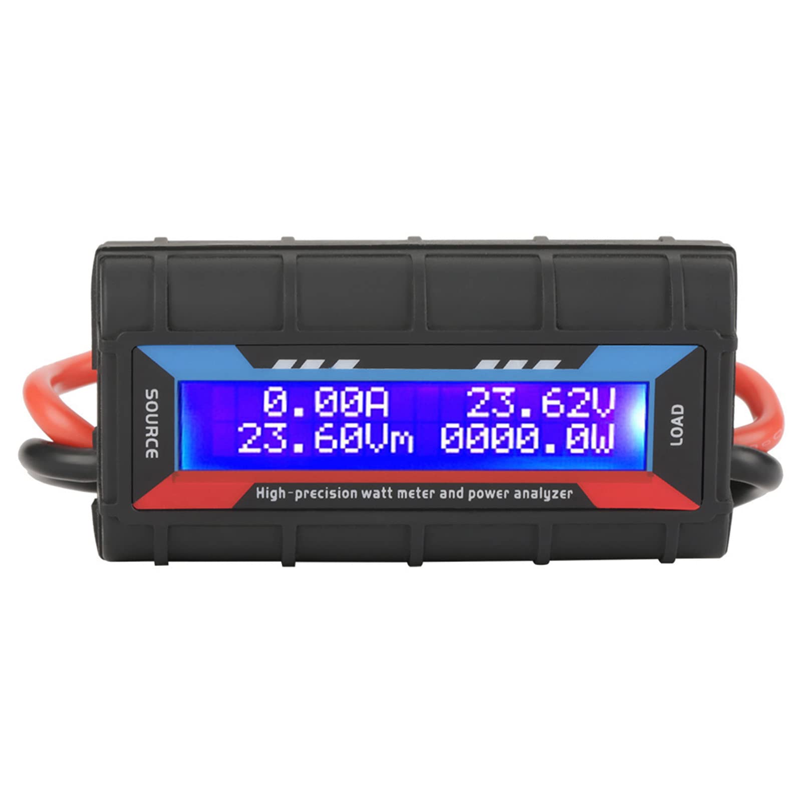 8 V ~ 60 V Hohe Präzision Watt Meter Spannung Amp Meter Power Analyzer Checker Analyzer Leistungsüberwachung mit LCD Bildschirm für RC, batterie, Solar, Wind Power(130A)