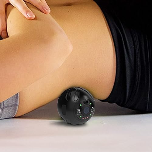 Miniatura 3 de Master Massage Clinton - Bola de masaje de vibración ligera con 5 velocidades de nivel para masaje de múltiples partes, color negro