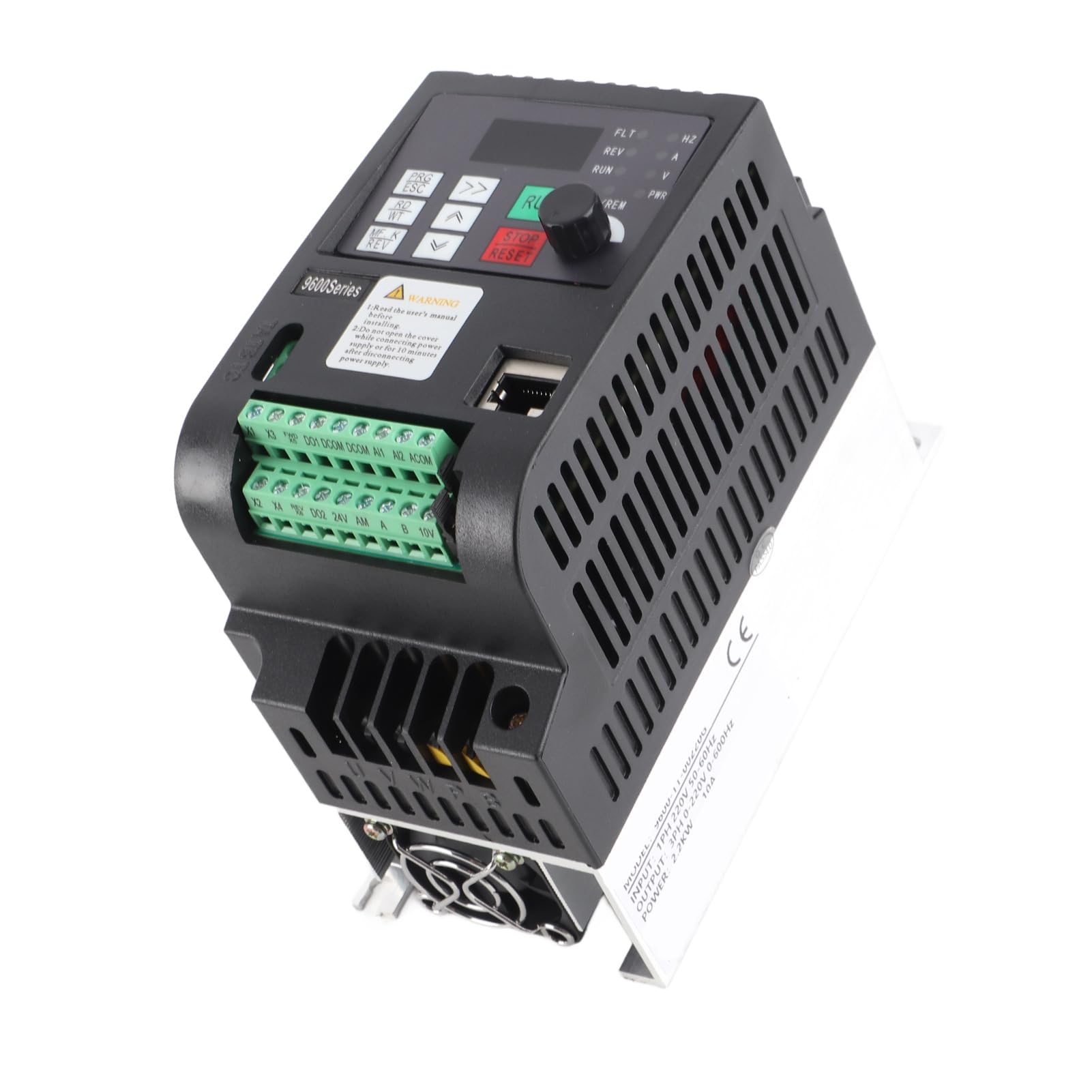 Alomejor Variador de Frecuencia VFD, Control de Potencia de 2.2KW