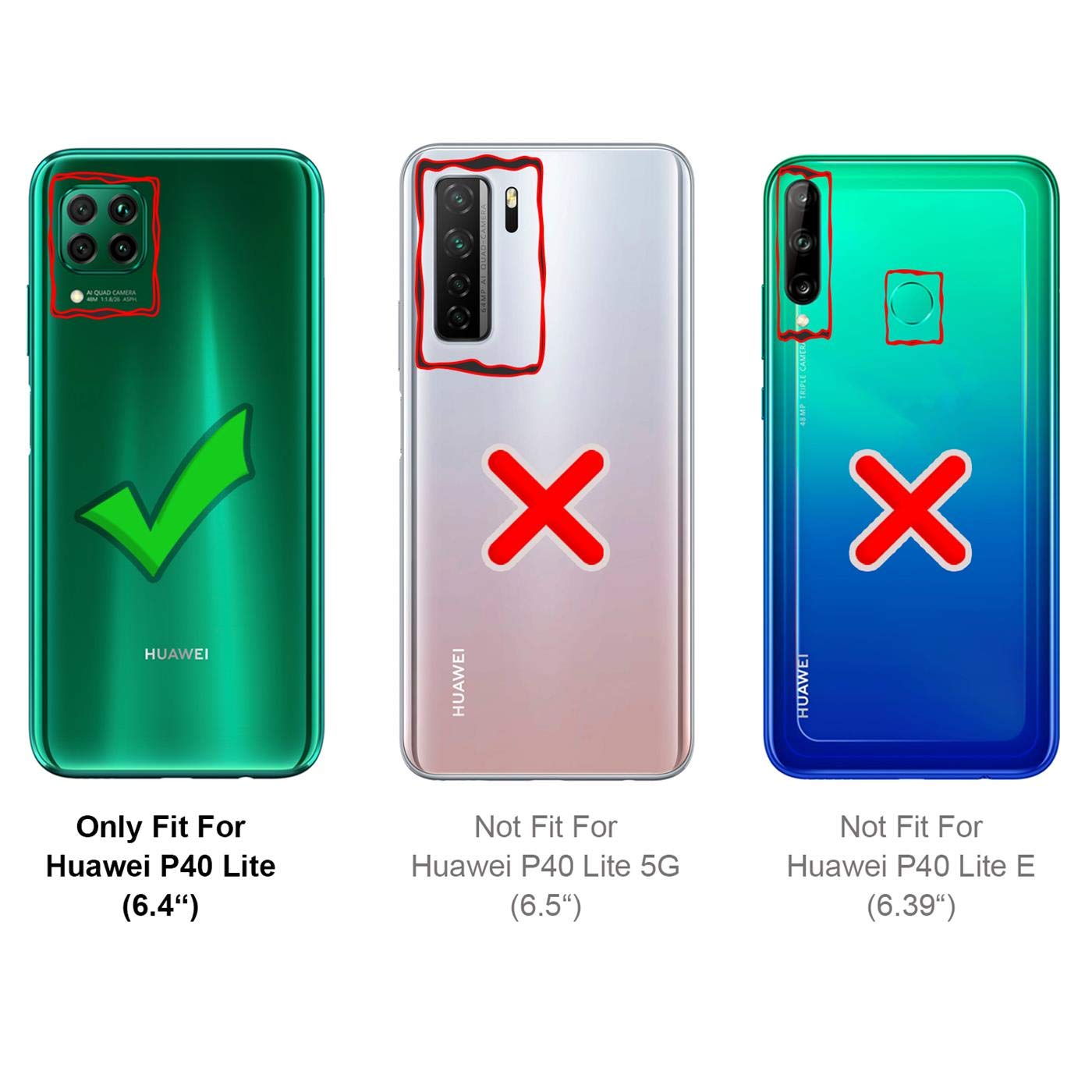 Verco Custodia Protettiva Outdoor Per Huawei P40 Lite: Antiurto 2 In 1 Con Clip (Verde)