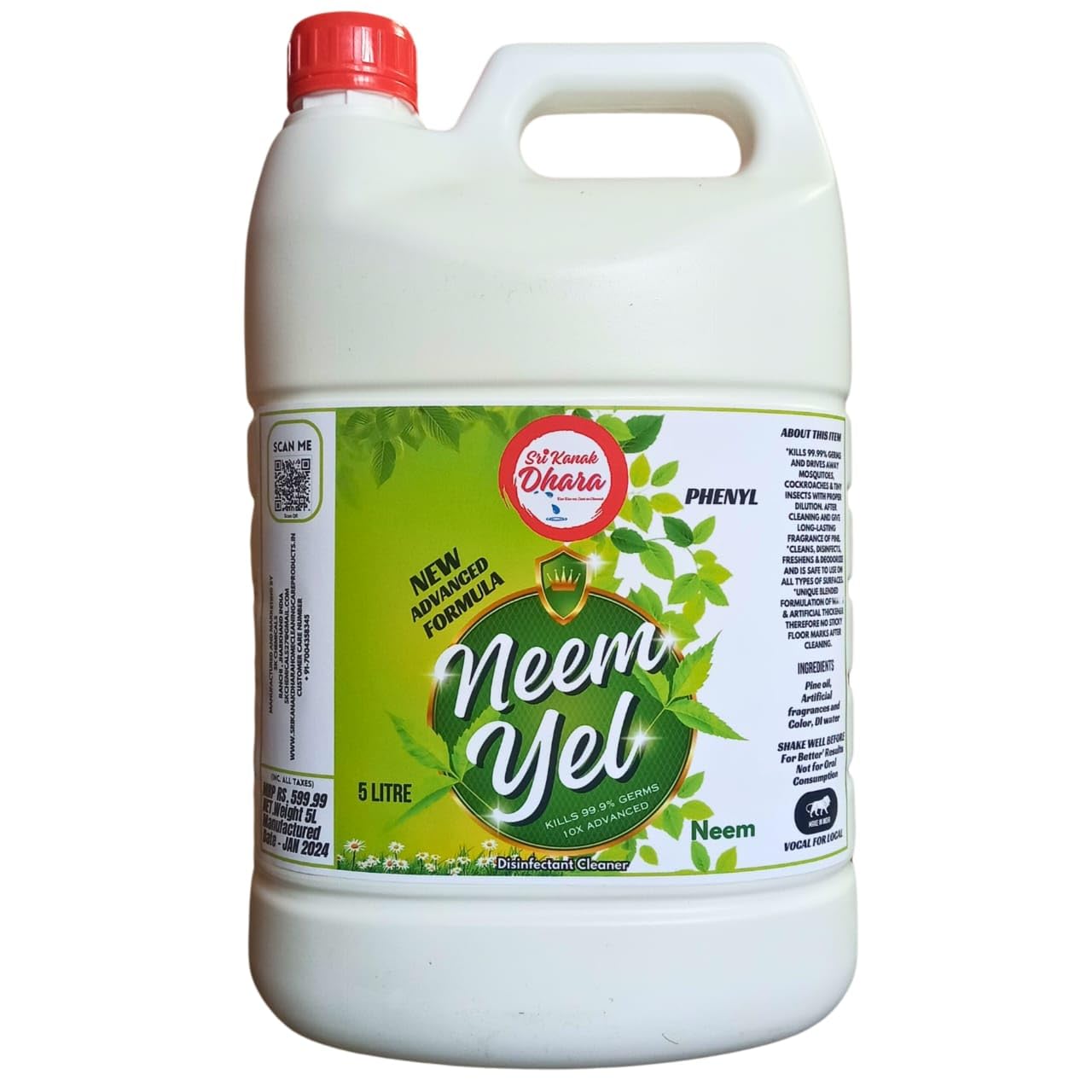 Neem- yle phenyl floor cleaner SKD pine%LTR (5 litre) (B0CV8297PN) Amazon Price History, Amazon Price Tracker