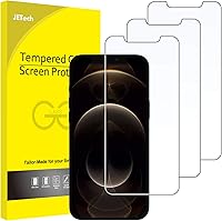 Vista 13 de JETech Protector de pantalla para iPhone SE 3/2 (edición 2022/2020), 4.7 pulgadas, película de vidrio templado, paquete de 3