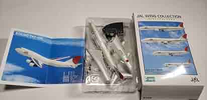 JAL、ANAボーイング747プラモデルセット 1/200 BOEING 747 -400 ANA(AllNipponAirways) プラモデル 模型