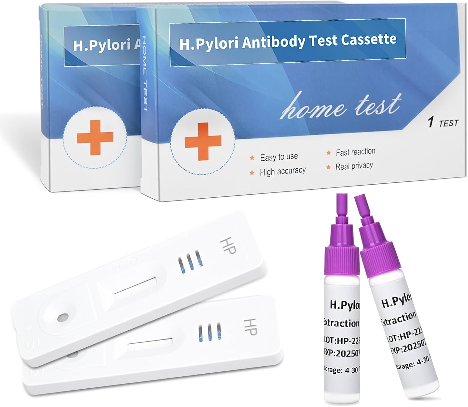 Helicobacter Pylori Stool 2 Test Kits, H. Pylori，h. Pylori