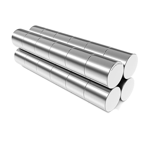 Cilindros magnéticos circulares 14  Soporte magnético elevador de 0.236 pulgadas (0.236 in) imanes cilíndricos redondos (paquete de 25)