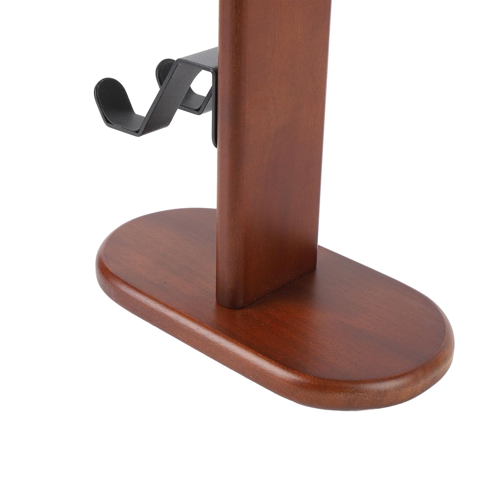 Vvikizy Gaming -Controller -Stand, Walnut Wood Aluminium Alloy Desktop Organizer mit Kopfhörerhalter, für Pro -Controller und Smartphones