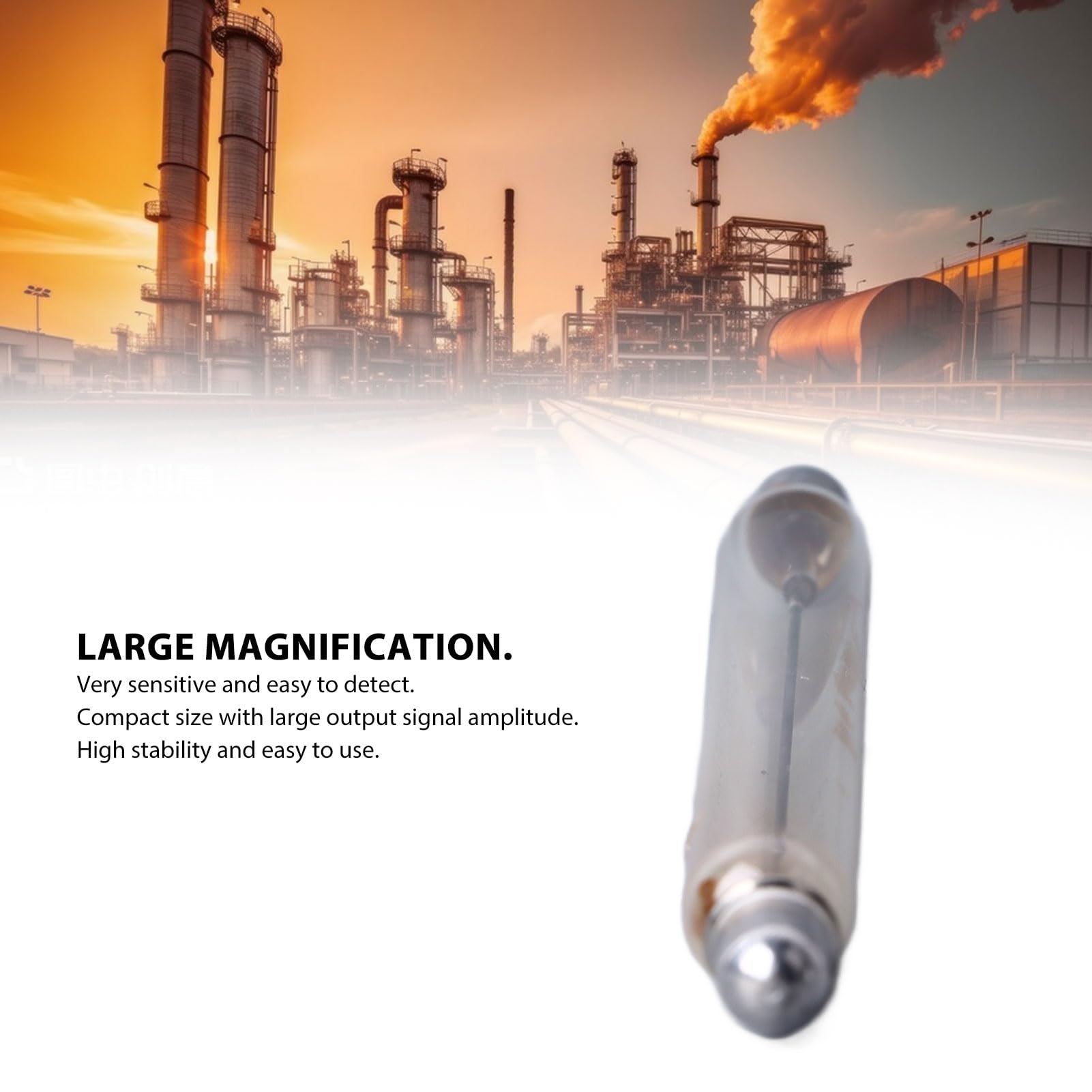 Geiger Counter Nuclear Radiation Detection Tube, Miller Counter Tube, X Y ? Rays 3 in 1 Testing, Portable Radiation Dosimeter Device for Industrial Laboratory Home