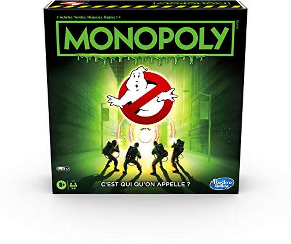 MONOPOLY: Ghostbusters S.O.S Fantasmi per bambini, 8 anni