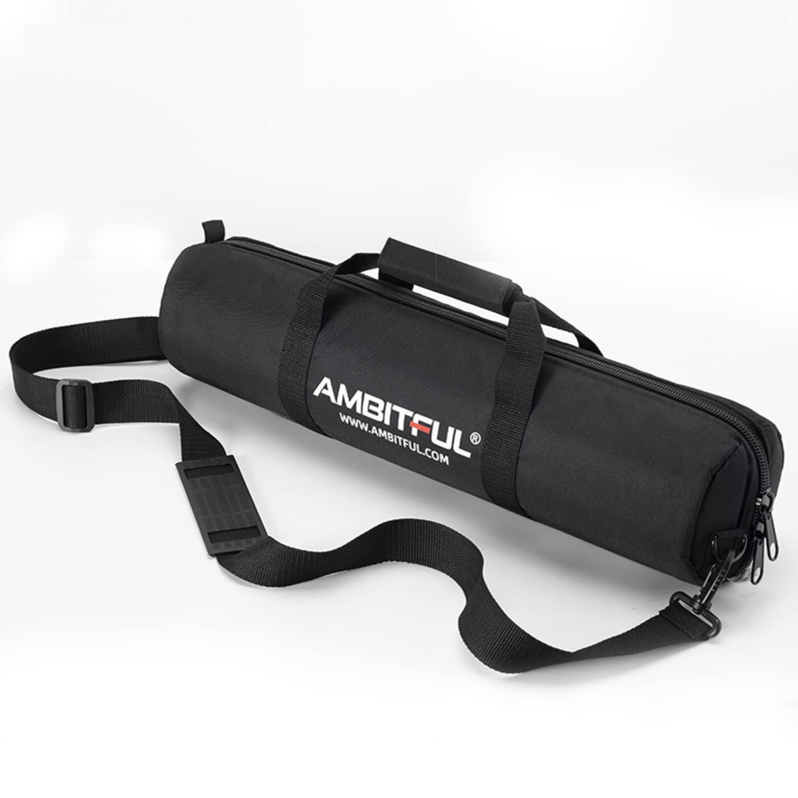 AMBITFUL Tripod Carrying Case Bag 49 in with Shoulder Strap Padded Carrying Bag for Light Stands,Boom Stand,Umbrella and Tripod Photography Accessories (49 in/125 cm)