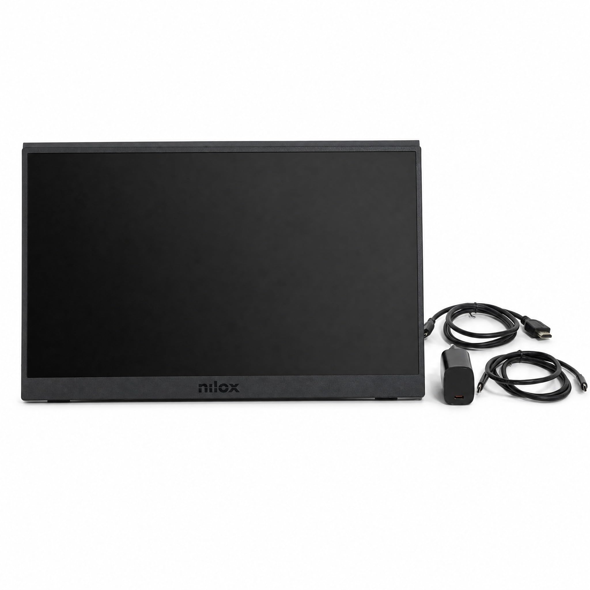 Nilox NXMP17FHD1441 Monitor Portatile 17.3'' IPS Full HD, Frequenza 144 Hz, Connessioni USB‑C e Mini‑HDMI, Design Ultra‑Sottile