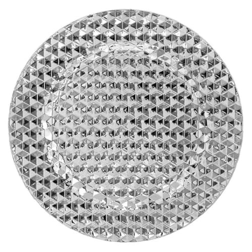 Atmosphera Créateur d'intérieur - Assiette de Présentation Pixel 33cm Argent