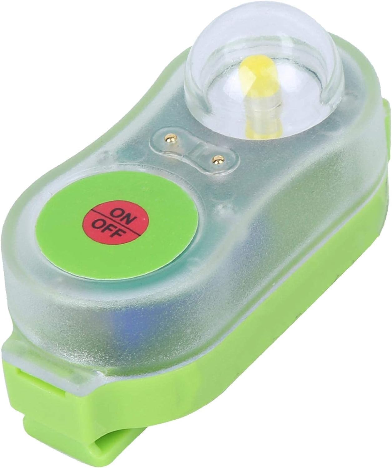 Rettungsweste Licht,JHYD I LED-Lithium-Rettungswestenleuchte,Lebensrettende Taschenlampe,Survivor-Locator-Licht,Rettungsleuchte Meerwasser Selbstbeleuchtung für Wasserüberlebensnotfälle(Grün)