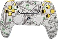 Vista 30 de Custom Wireless Controller Compatible with PS5 - Multiple Designs Available (Abstract Fusion)