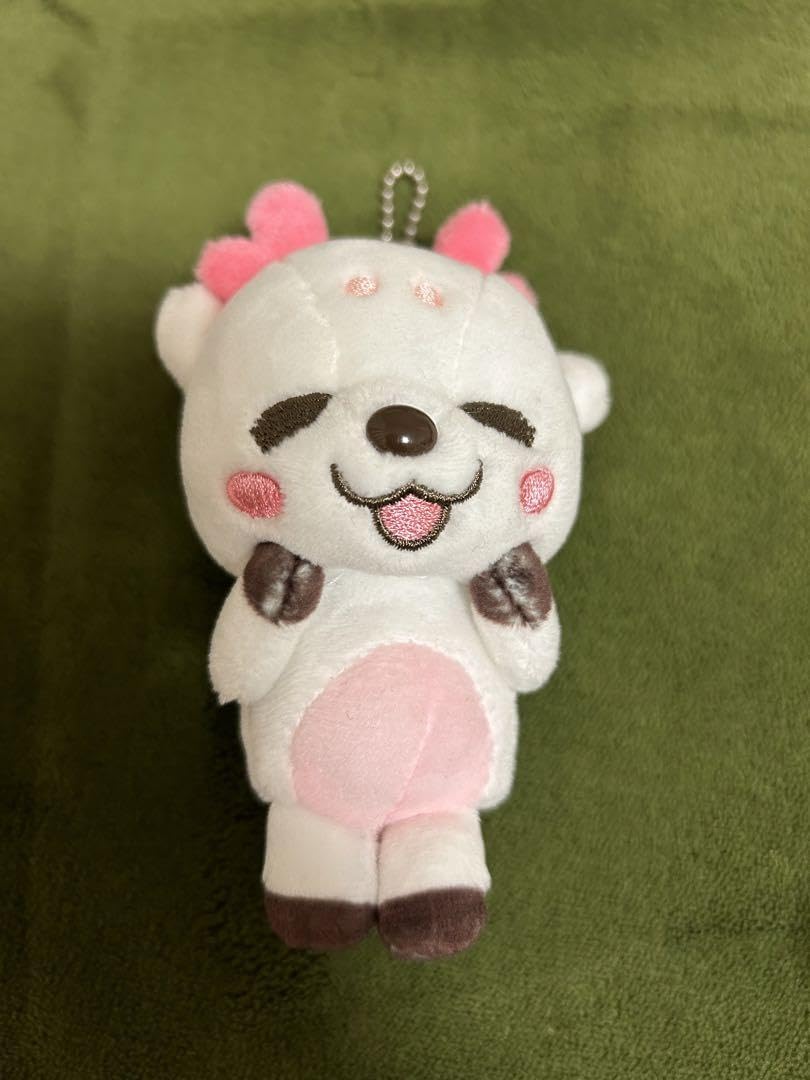 ホワイトぬいぐるみキーホルダー tb1283827_0.jpg