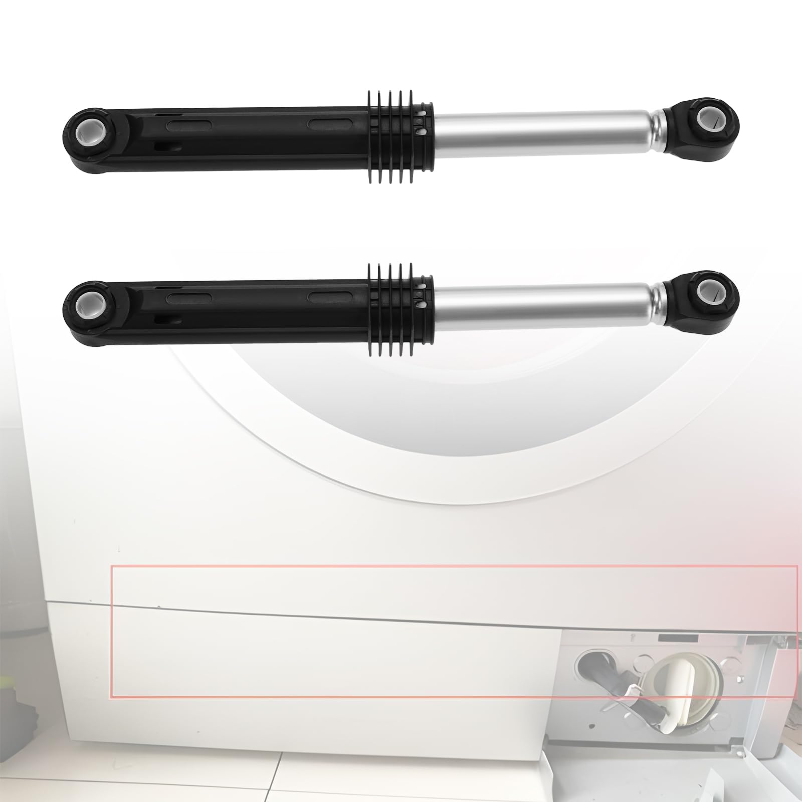 AMMORTIZZATORE VASCA LAVATRICE LG 4901ER2003A FORZA 100 NERO AMMORTIZZATORE VASCA LAVATRICE LG 4901ER2003A FORZA 100 NERO