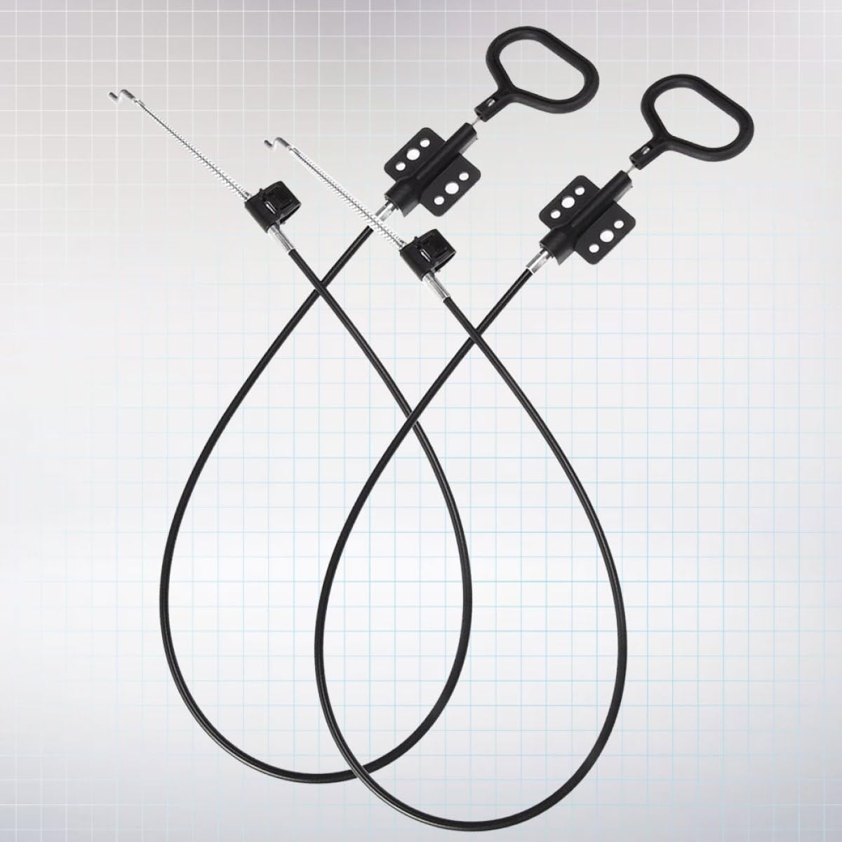 2Pezzi Maniglia Sblocco per Reclinabile con Cavo Acciaio Carbonio Maniglie Ricambio per e Poltrone Installazione Facile e Comfort Ottimale Nero