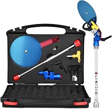 Airless Spray Gun Paint Edger Guide Edge Spray Tool Paint Accessory Extension Airless Paint Sprayer Nozzle 517 Tip 12 Inch Extension Pole(Comes with a Black Storage Box)