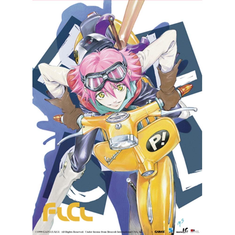 Amazon.com: Great Eastern Entertainment FLCL Haruko on Vespa Wall
