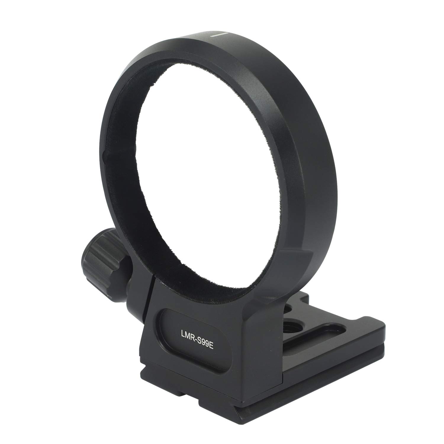Haoge LMR-S99E - Anillo de montaje de trípode para Sony FE 24-240 mm, FE 24-70 mm F2.8 GM FE16-35 F2.8 FE18-105MMF4G, FE12-24MM/F4G FE35MM F1.4 E-Mount Lens Built-in Arca Swiss Type Plate