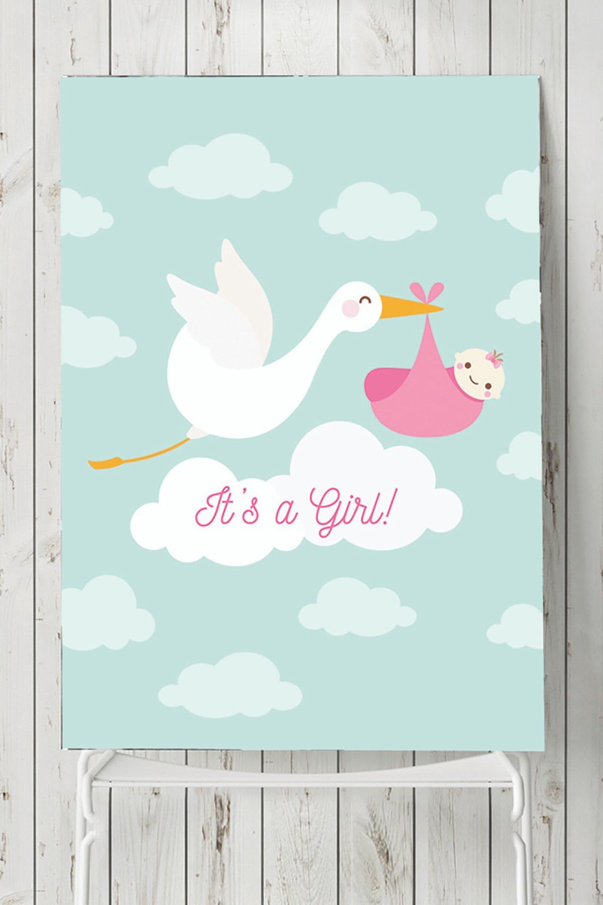 Postermanya (pster2996) Kız Bebek Çocuk Odası Poster (80x115cm)