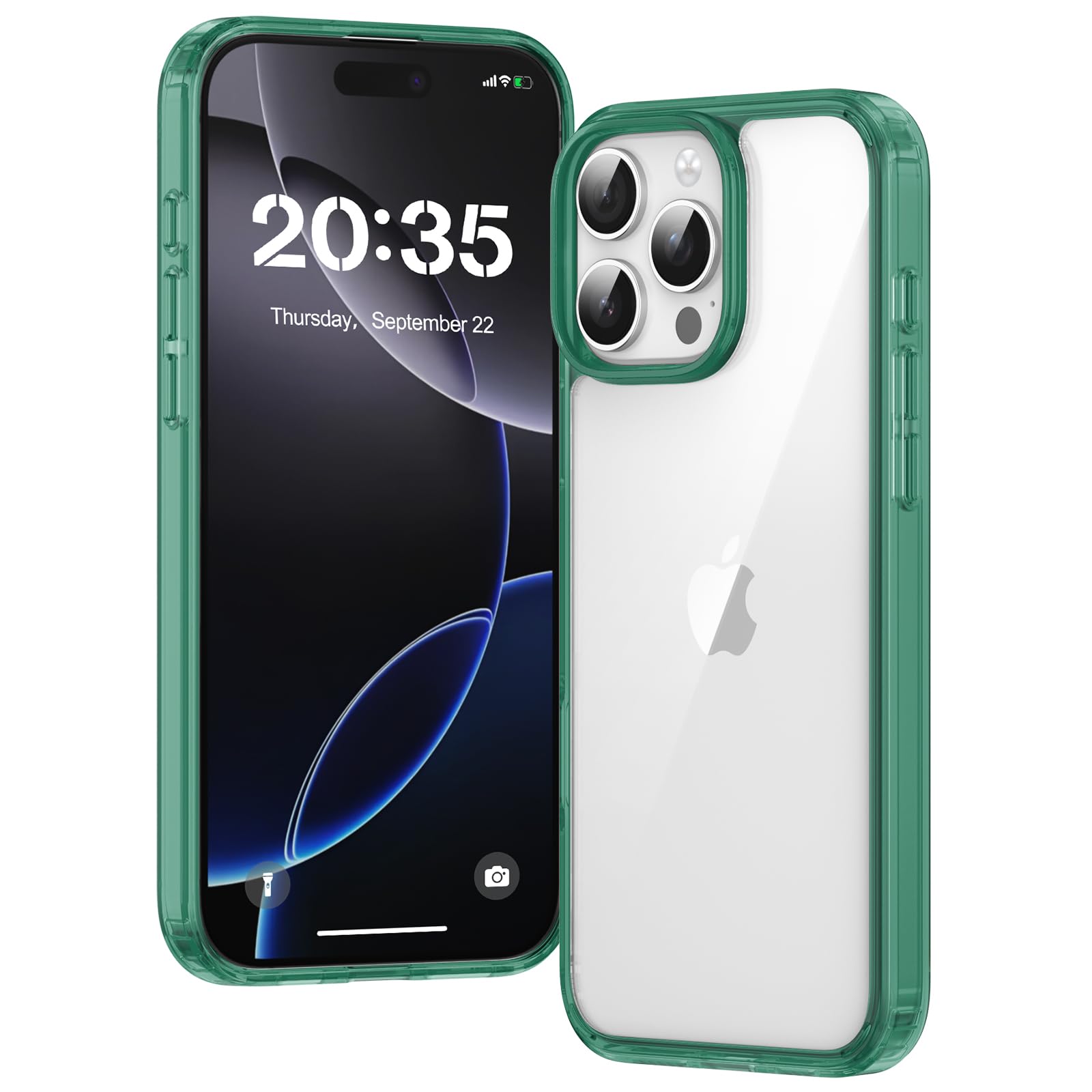Clear Case for iPhone 15, Ultra Thin, Shockproof TPU Cover, Anti-Yellowing, Crystal Clear, Phone Case for Apple iPhone 15 - Clear — view 229